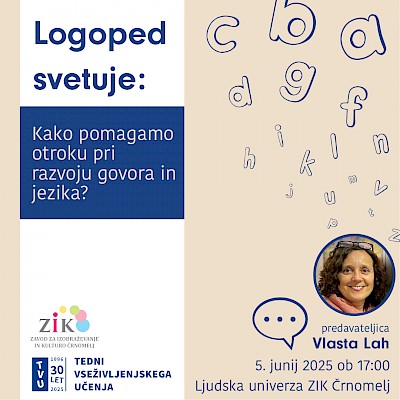 Predavanje Kako pomagamo otroku pri razvoju govora in jezika