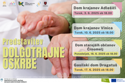 Predstavitev Dolgotrajne oskrbe (Dragatuš)