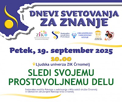 Sledi svojemu prostovoljnemu delu
