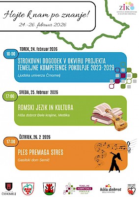 Hojte k nam po znanje 2026