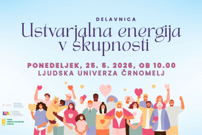 »Ustvarjalna energija v skupnosti: učenje in povezovanje«