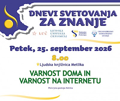 Predavanje Varnost doma in varnost na internetu