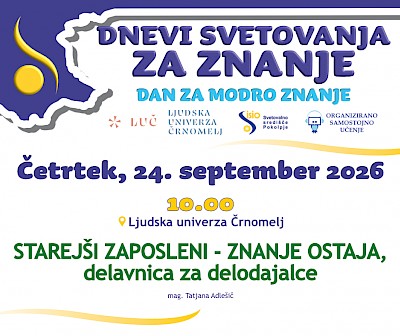 Delavnica za delodajalce: Starejši zaposleni - znanje ostaja