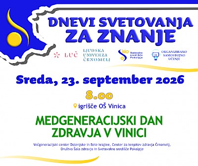 Medgeneracijski dan zdravja v Vinici