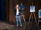 Kaja Rušnov je zapela kot zmagovalka Osnovnošolskega glasa mladih 2015.