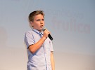 Jan Škof (OŠ Mirana Jarca Črnomelj) je povedal pesem Deset in dve skrivnosti sveta.
