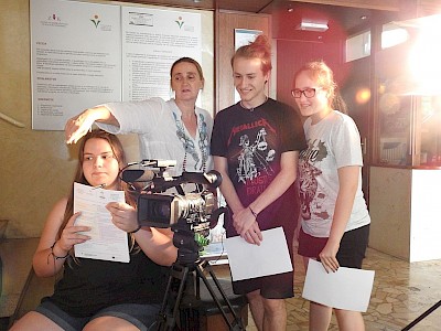 Delovno na 10. Filmskem taboru Kolpa