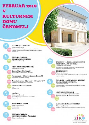 Kulturni februar v KD Črnomelj
