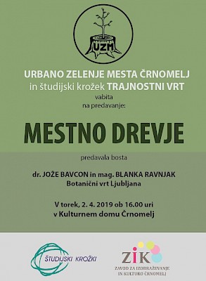 Predavanje Mestno drevje