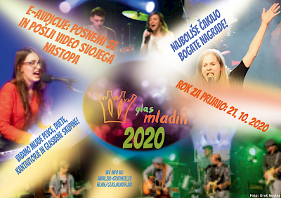 Glas mladih 2020 - SPREMEMBA AVDICIJ!