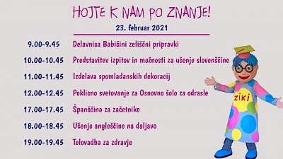 Hojte k nam po znanje na ZIK!