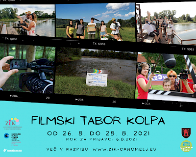 Razpis za Filmski tabor Kolpa 2021