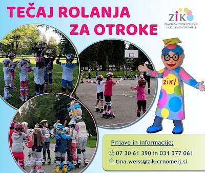 Tečaj rolanja za najmlajše