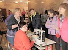 zik crnomelj   prostovoljke in udelezenci delavnice izdelava krpank